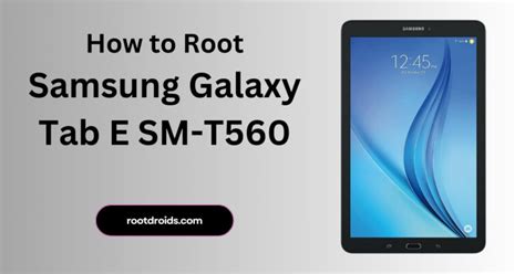 How To Root Galaxy Tab E SM T560 Odin Tool