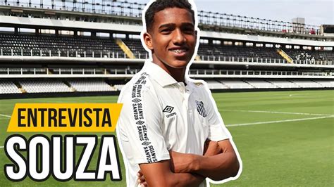 Entrevista Souza Lateral Esquerdo Do Santos E Da Sele O Sub