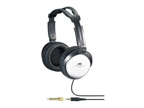 JVC Silver HA RX500 Circumaural Full Size Headphone Newegg