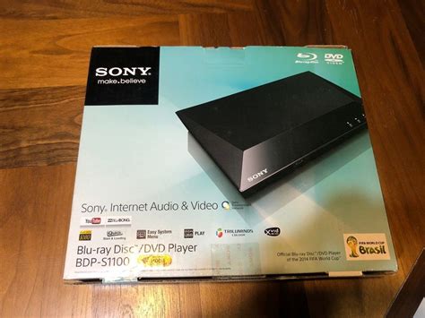 Sony Blu Ray Disc And Dvd Player Model Bdp S1100 Tv And Home Appliances Tv And Entertainment Blu