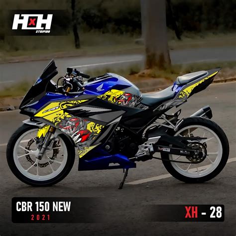 Sticker Striping Honda Cbr R New Kr R Lis