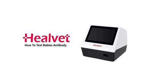 Rv Abhow To Use Healvet Immunofluorescence Analyzer To Test Rabies