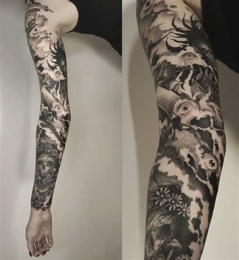 Pin On Tattoo Style In 2024 Creepy Tattoos Koi Tattoo Tattoo Style