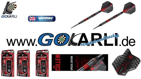 Winmau Steeldarts Softdarts Joe Cullen Special Edition Tungsten