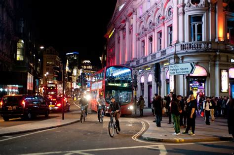 Nightlife In London Editorial Image Image Of Landmark 34160995