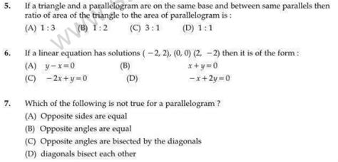 Cbse Class 9 Mathematics Sample Paper 9