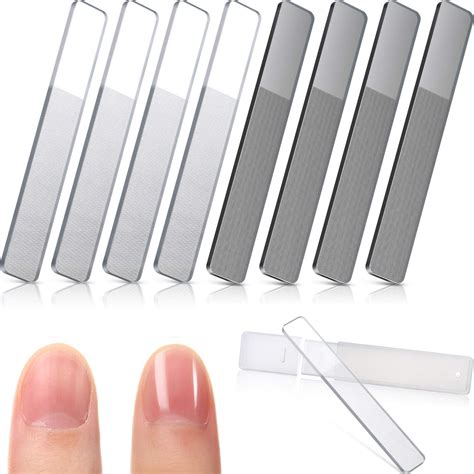 Pieces Nano Glass Nail Shiner Glass Nail Files Crystal Nail Shine