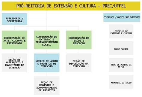 Pró Reitoria De Extensão E Cultura Organograma