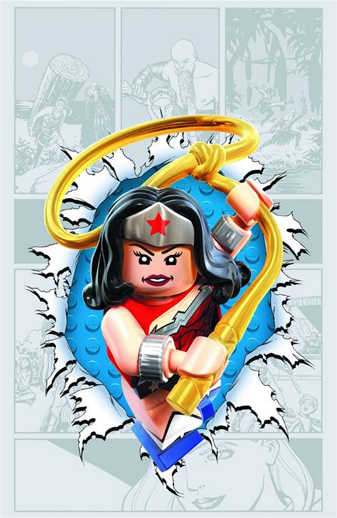 SEP140174 WONDER WOMAN 36 LEGO VAR ED Previews World