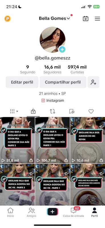 Desapego Games Tiktok Conta Feminina Mil Seguidores No