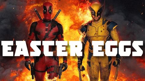 DEADPOOL WOLVERINE RÉFÉRENCES CAMÉOS et EASTER EGGS YouTube