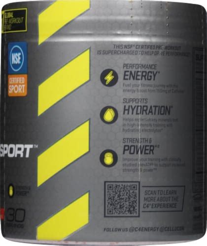 C4 Super Sport™ Fruit Punch Pre Workout Supplement 79 Oz Qfc