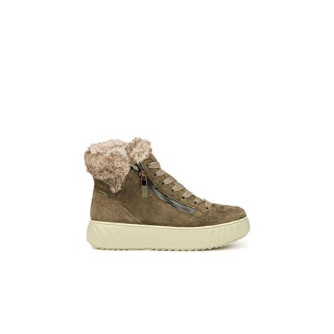 Ara Mikayla Waterproof Leather Faux Fur Lined Platform