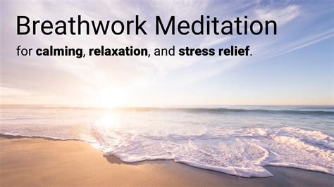 Breathwork Meditation Session For Beginners With Instructions Youtube