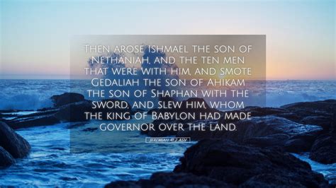 Jeremiah Asv Desktop Wallpaper Then Arose Ishmael The Son Of