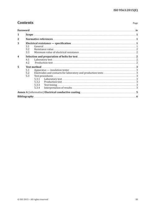 ISO 9563:2015 - Belt drives — Electrical conductivity of antistatic ...