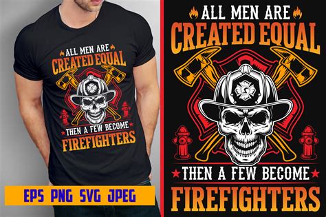 Firefighter Quotes T Shirt Design Graphic by Styrine · Creative Fabrica