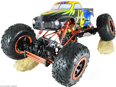 New Scale Rtr X Radio Remote Control Rc Rock Crawler Wd Monster