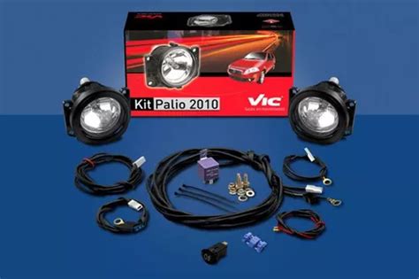 Kit De Faros Auxiliares Vic Fiat Palio