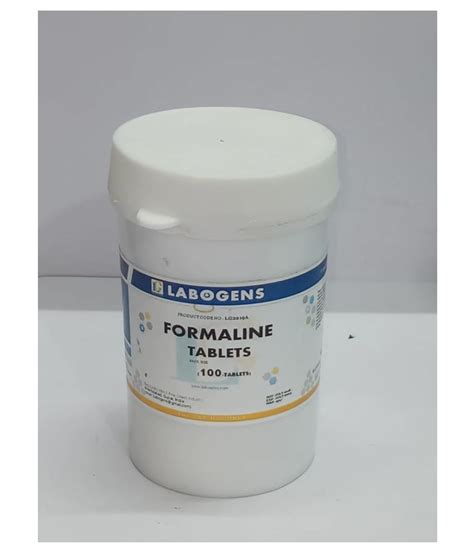 LABOGENS FORMALINE TABLETS 100 TABLETS 1PK Buy Online At Best Price