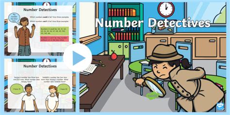 Place Value Number Detective Powerpoint Ks1 Maths Worksheets Library