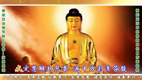 Buddhism Music Video佛诞日浴佛节献礼佛教歌曲《浴佛偈颂》耀一法师（缘聚禅莲徒儿恭制） Youtube