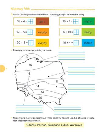 Ja i Moja Szkoła na nowo Domowniczek klasa 1 część 5 Map Map