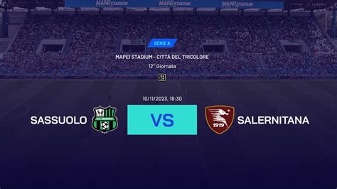 Le Probabili Formazioni Di Sassuolo Salernitana G Di Serie A