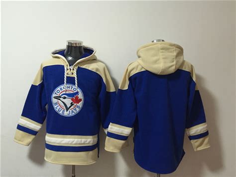 Men S Toronto Blue Jays Blank Royal Ageless Must Have Lace Up Pullover Hoodie On Sale For Cheap