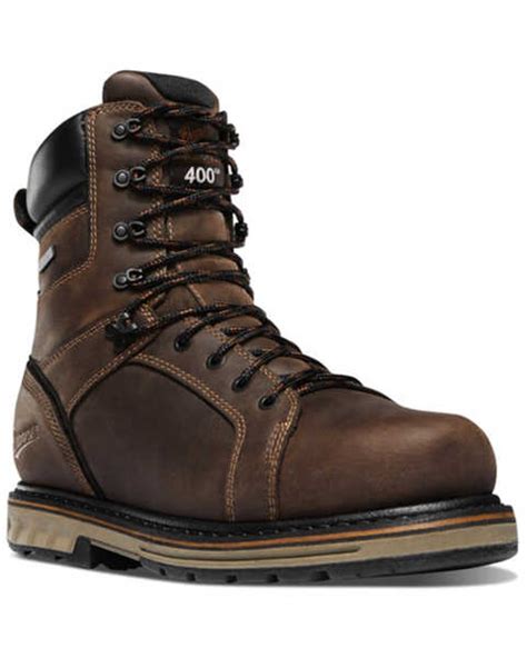 Danner Men's Steel Yard Lacer Work Boots - Steel Toe, Brown