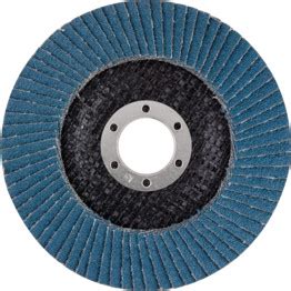 Conical Zirconium Fibre Backed Flap Discs Cromwell Tools