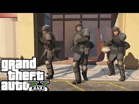 GTA 5 BANK ROBBERY 16 YouTube