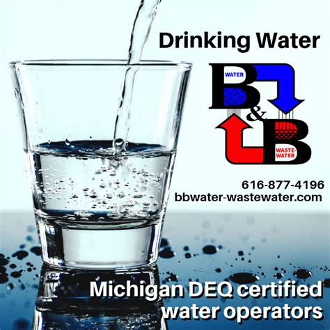 Michigan DEQ certified water operators - B&B Water / Wastewater ...