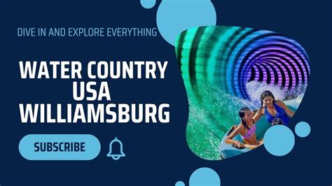 Water Country Usa Williamsburg 2023 Thrilling Rides Delicious Food And Sustainable Fun Youtube