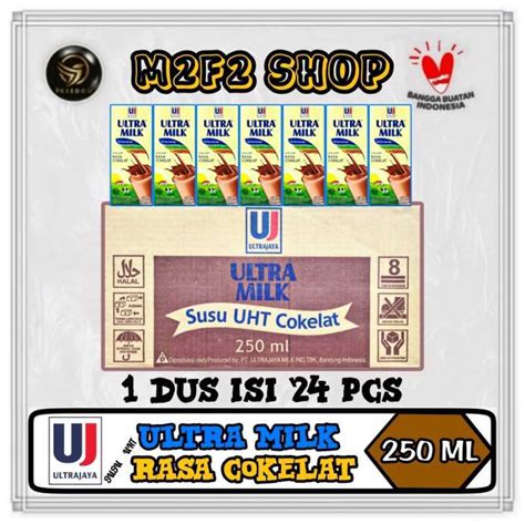 Jual Susu Ultra Milk Rasa Cokelat Kotak Uht Coklat Chocolate