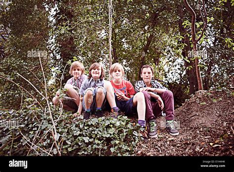 Four Boys Hi Res Stock Photography And Images Alamy