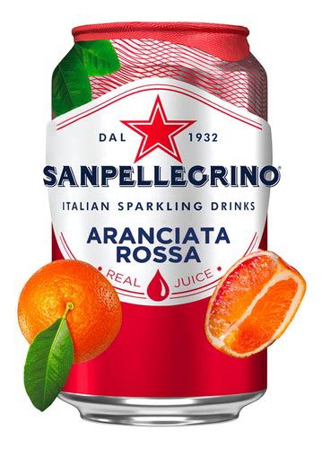 San Pellegrino Limonade Bruisend Aranciata Rossa Cl Blik Colruyt