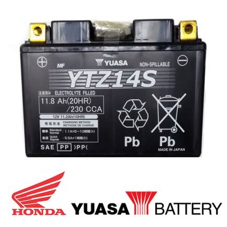 Honda Yuasa Oem Ytz S Battery