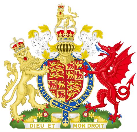 Coat of Arms of the Kingdom of England and Wales by HouseOfHesse on ...