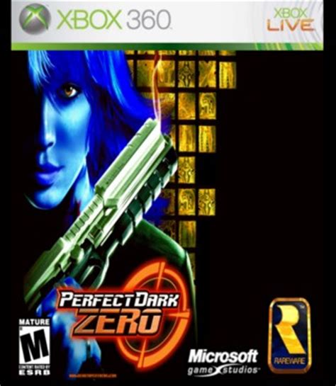 Perfect Dark Zero Xbox 360 Box Art Cover By Radioactive Bob