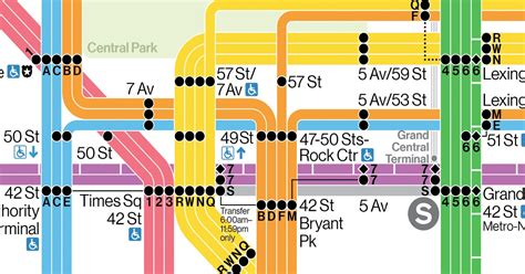 Nyc Subway Map Midtown Manhattan Dolley Hollyanne