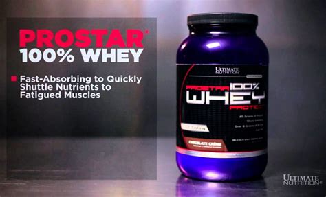 ProStar 100% Whey Protein от Ultimate Nutrition: как принимать, состав ...