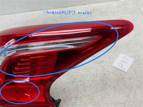 2016 2017 2018 2019 Nissan Sentra Passenger Rh Side Halogen Taillight Oem Ebay