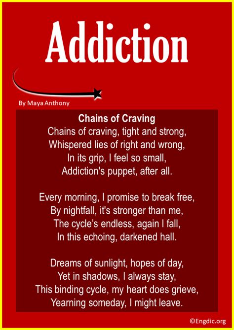 16 Best Short Poems About Addiction EngDic