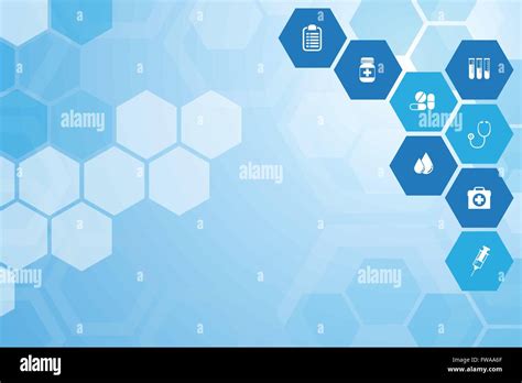 Abstract Medical Blue Background Stock Vector Image And Art Alamy