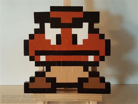 Super Mario Land 2 Goomba Wooden Sprite By Mrgilder On Deviantart