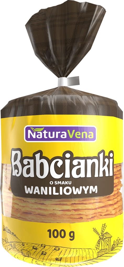 Wafle Babcianki Waniliowe Naturavena 100g Deli2 Twoje Delikatesy