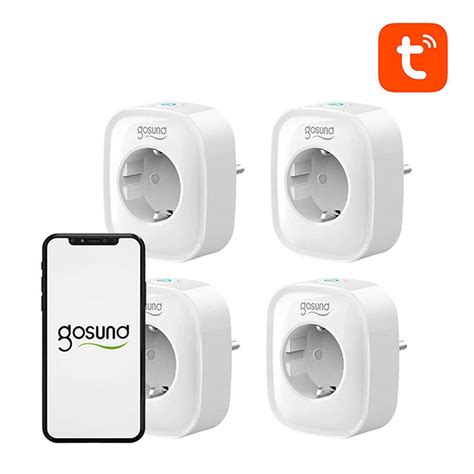 Inteligentná zásuvka WiFi Gosund SP1 4 pack Tuya miStores sk