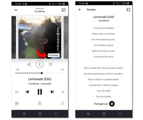 Comment afficher et télécharger les paroles de Deezer