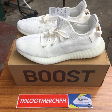 ADIDAS YEEZY Boost 350 V2 (Cream / Triple White) – Trilogy Merch PH